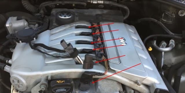 Замена свечей зажигания в автомобиле Volkswagen Touareg своими руками