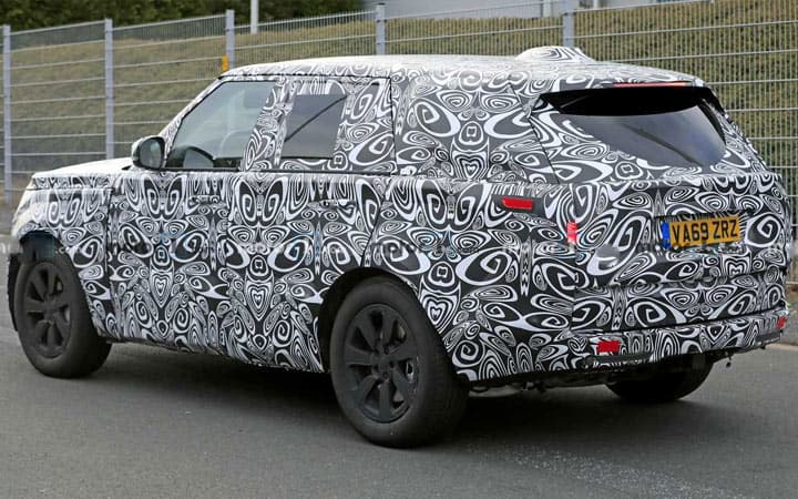 Новый Range Rover 5 поколения 2021 года