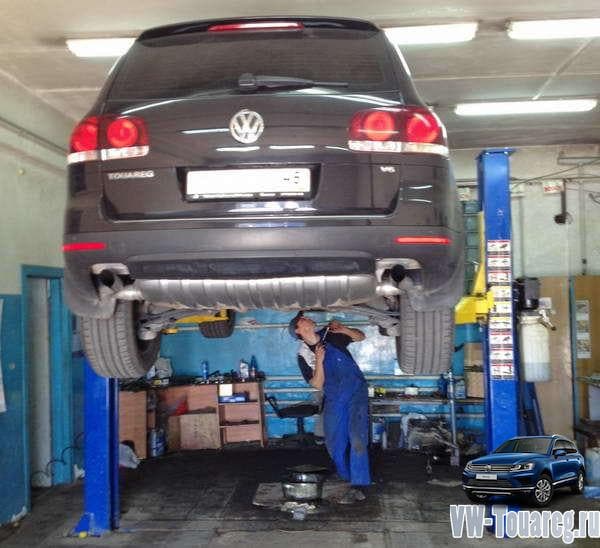 Рулевая тяга Volkswagen Touareg - ремонт и замена